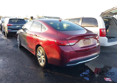 2015 Chrysler 200 Limited from USA, damaged, VIN 01C3CCCAB2FN72927